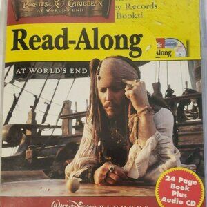 Disney Pirates of the Caribbean At World's End Read Along Book and CD Homeschool